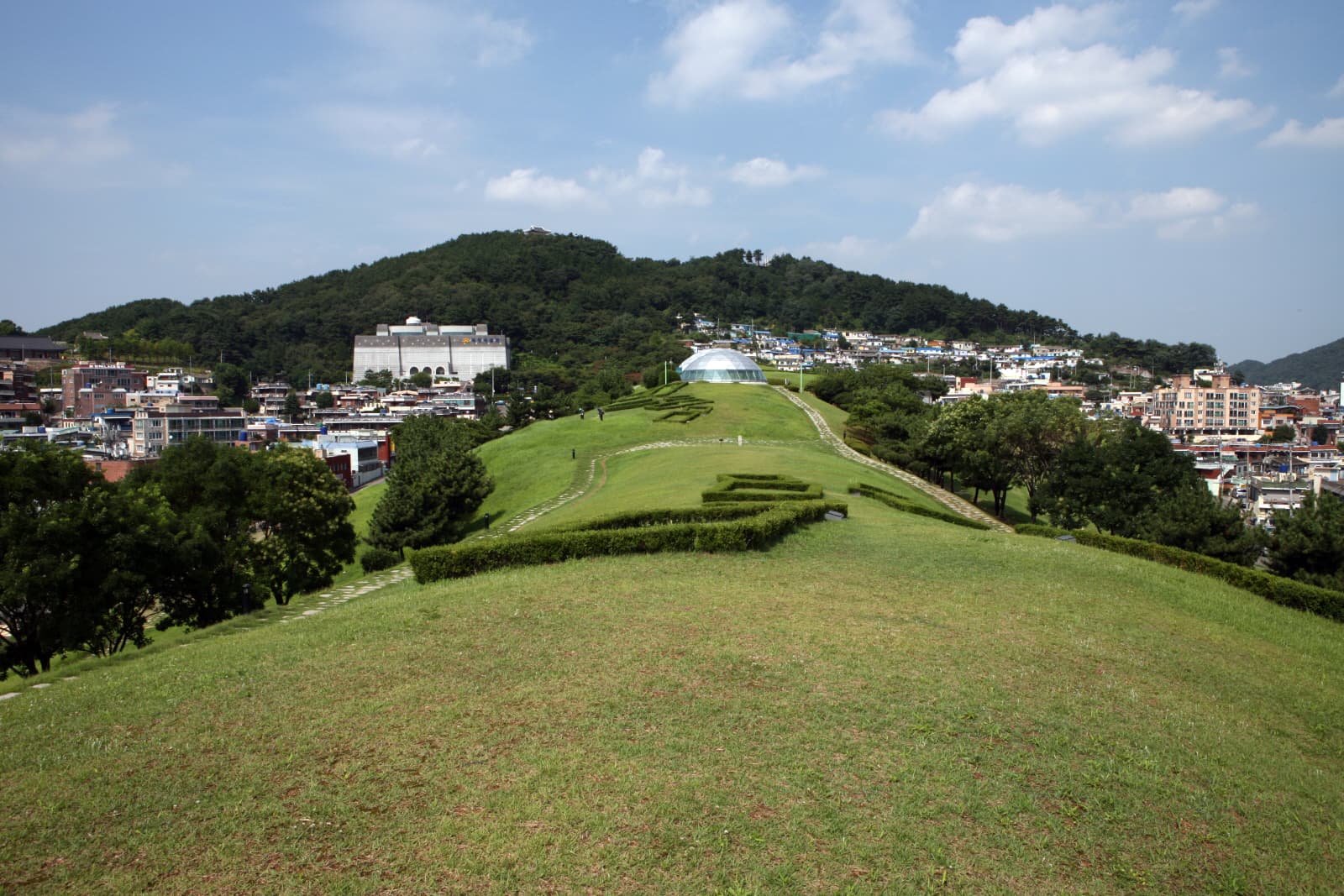 부산 복천동 고분군 — 부산 복천동 고분군 전경