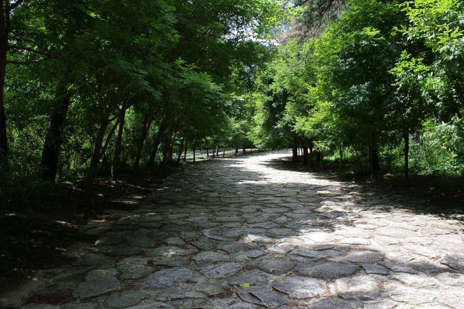 부여 부소산성 — 산성 길