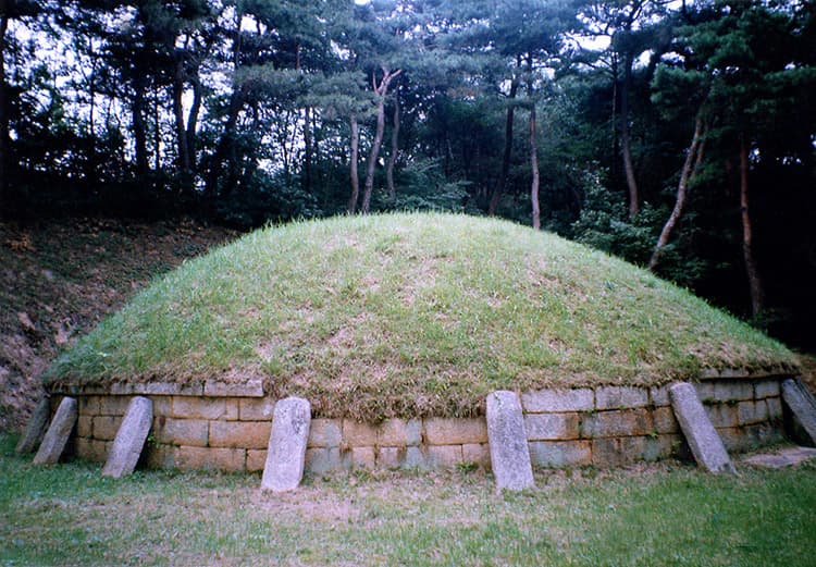 경주 전 민애왕릉 — 경주 전 민애왕릉 전경