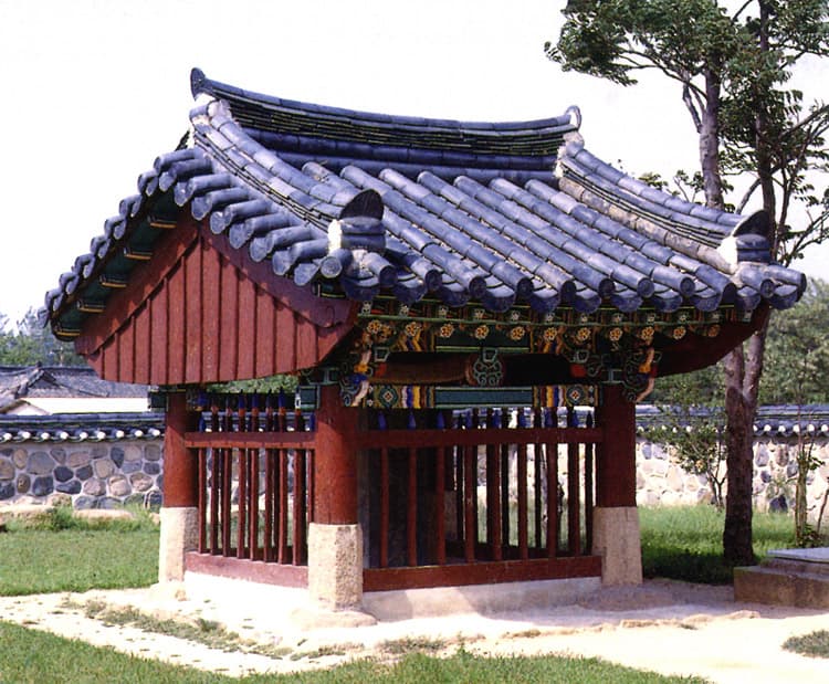 경주 재매정 — 비각