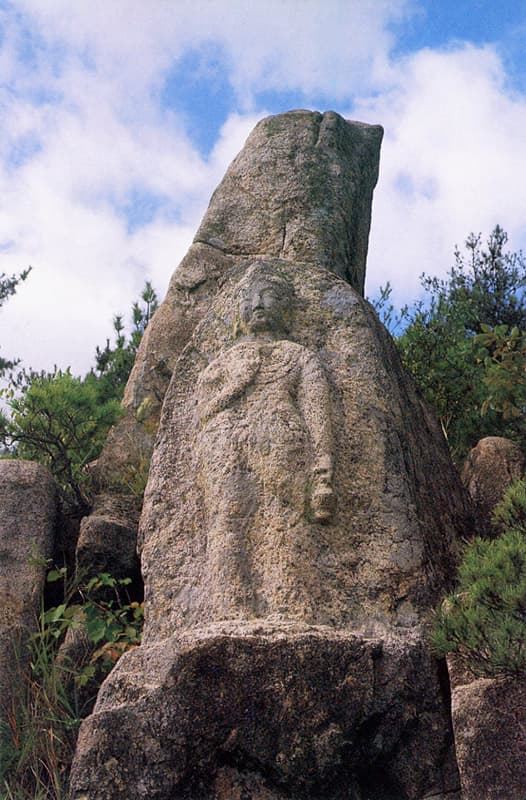 경주 남산 일원 — 삼능곡관음보살입상