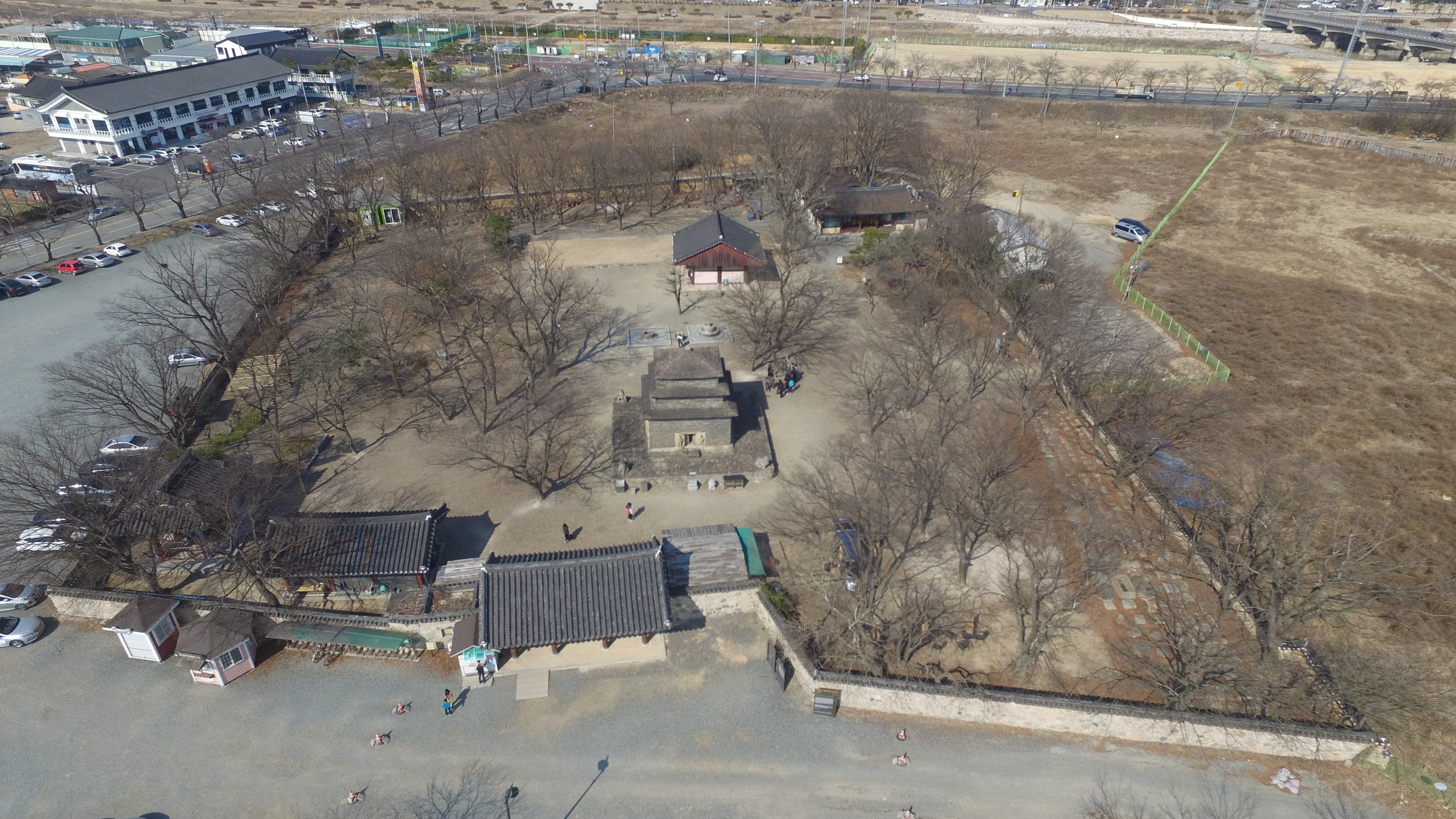 경주 분황사지 — 분황사지 전경(국립경주문화재연구소)