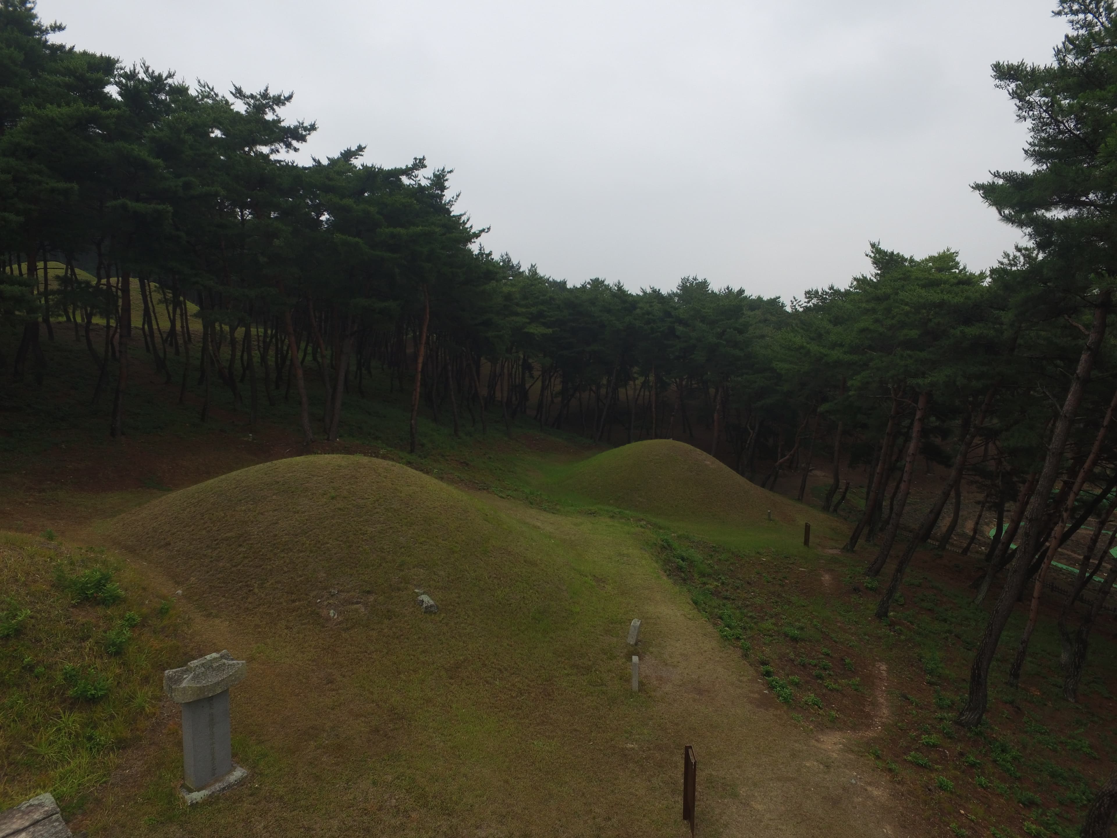경주 헌안왕릉 — 경주 헌안왕릉 동쪽상공(서쪽으로 조망) (고도보존육성과, 2017)