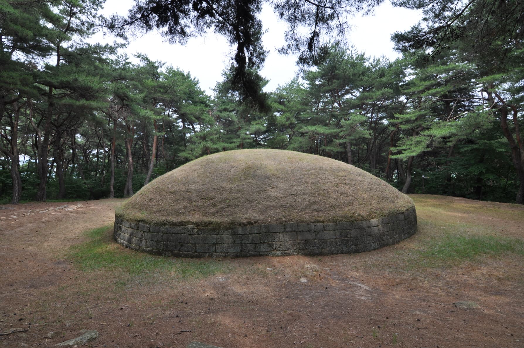 경주 헌강왕릉 — 경주 헌강왕릉 배면 (고도보존육성과, 2017)