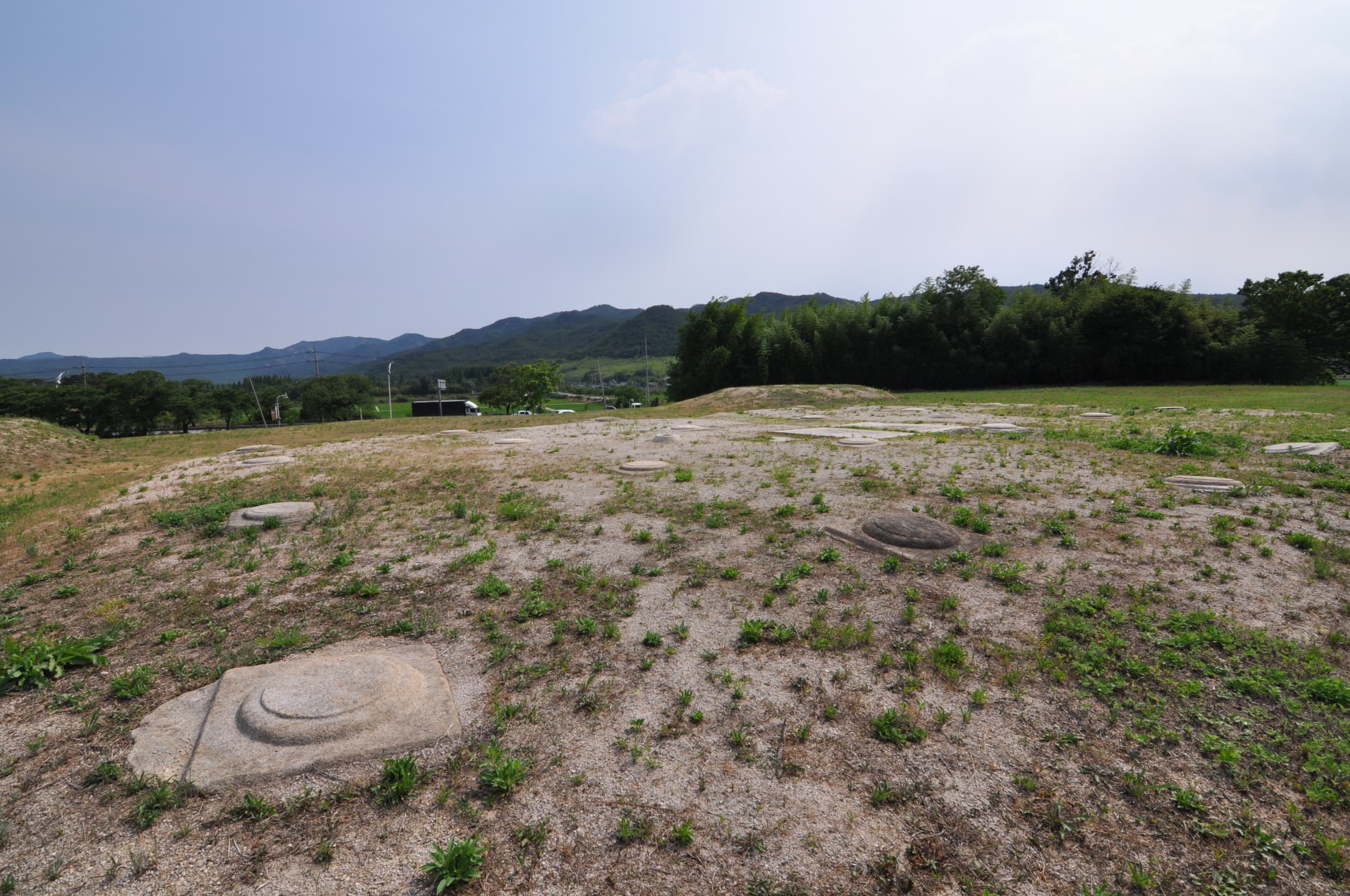 경주 사천왕사지 — 경주 사천왕사지 금당지 상부 (고도보존육성과, 2017)