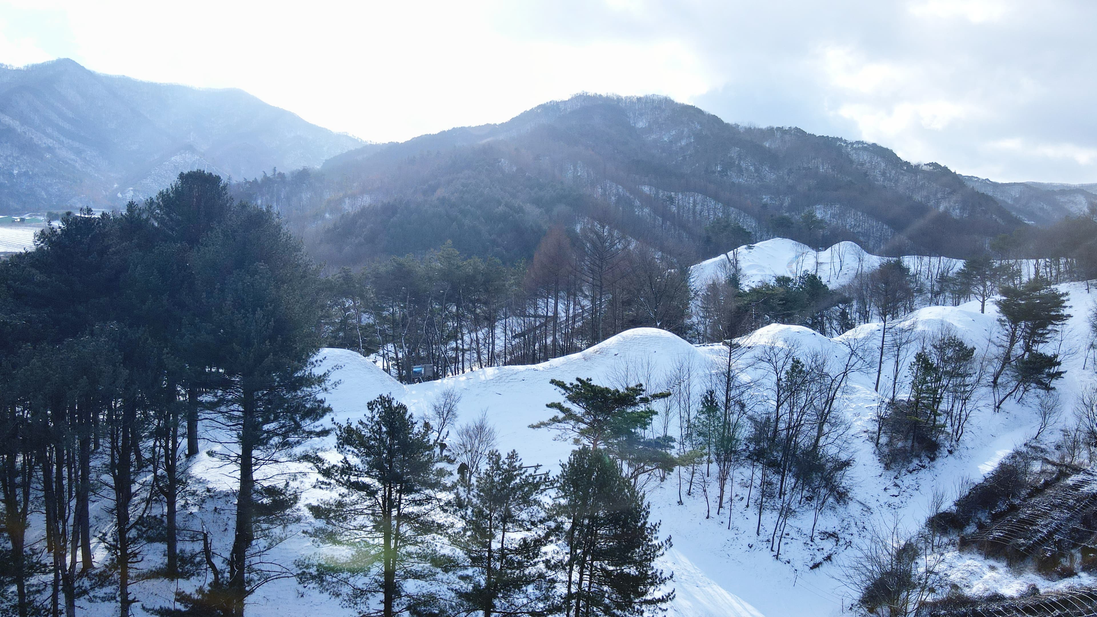 장수 동촌리 고분군 — 장수 동촌리 고분군 - 전경