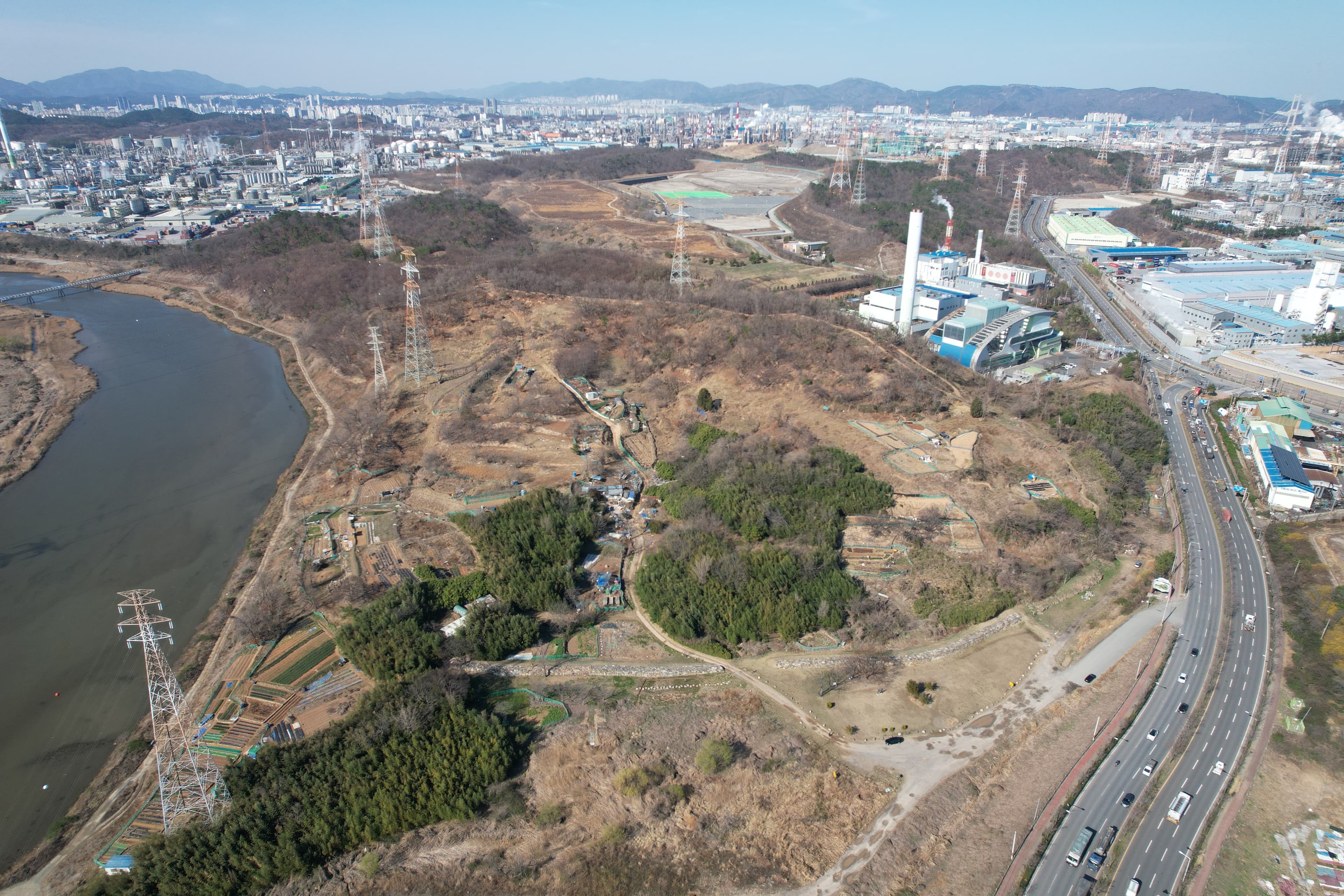 울산 개운포 경상좌수영성 — 울산 개운포 경상좌수영성-전경(2)_20230313 촬영