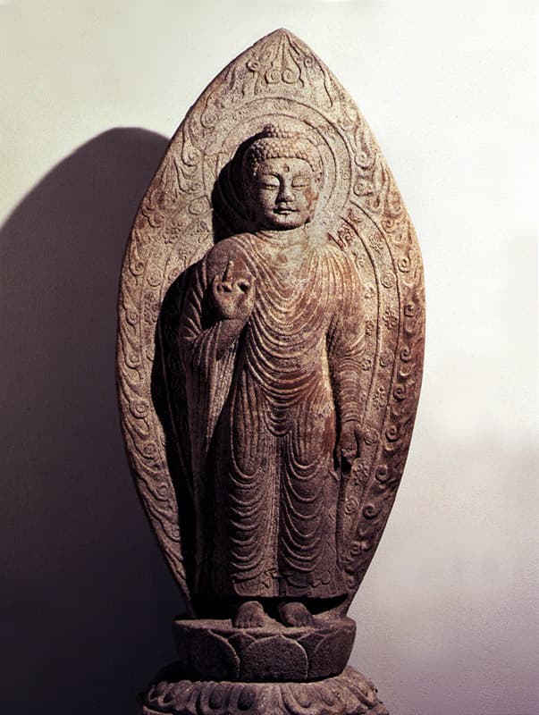 경주 감산사 석조아미타여래입상 — 경주 감산사 석조아미타여래입상
