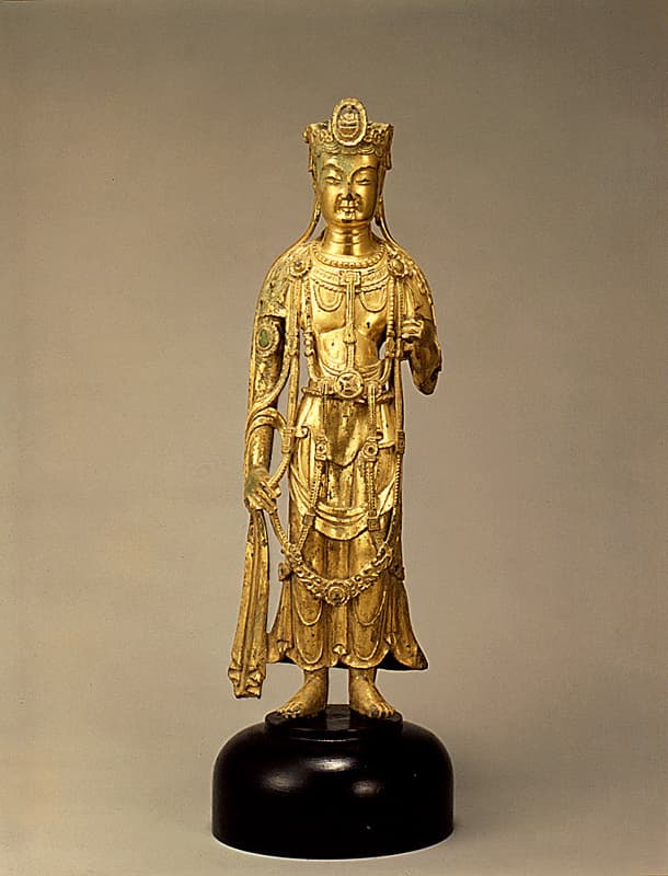 구미 선산읍 금동보살입상(1976-2) — 龜尾 善山邑 金銅菩薩立像
