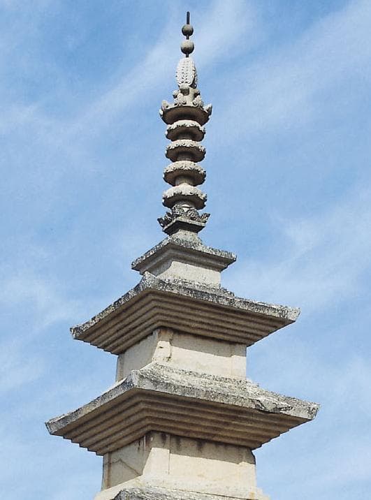 경주 불국사 삼층석탑 — 불국사 삼층석탑 상륜부