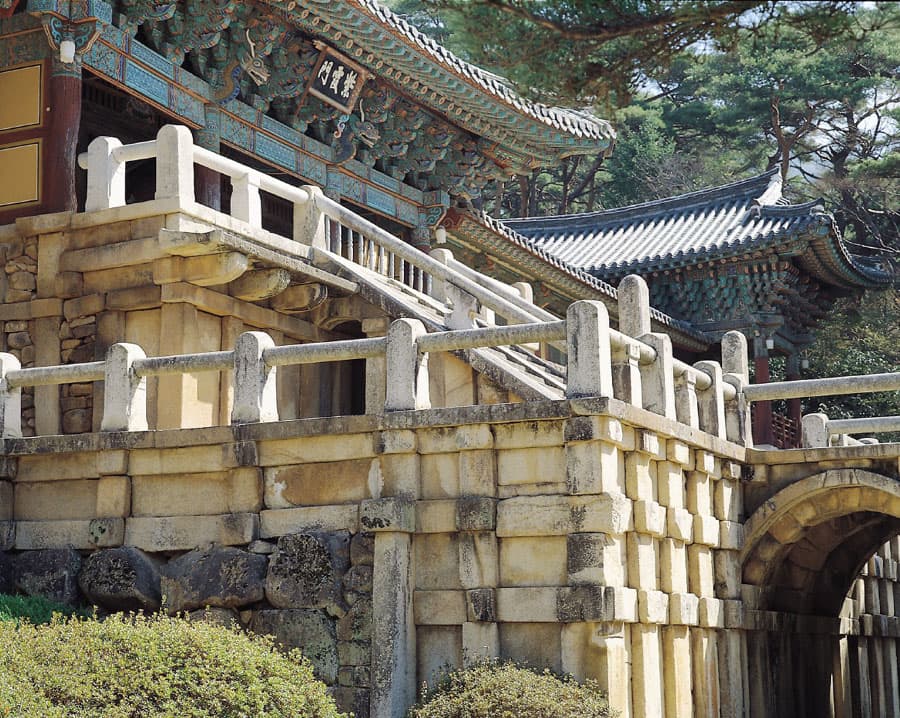 경주 불국사 청운교 및 백운교 — 불국사 청운교백운교 난간
