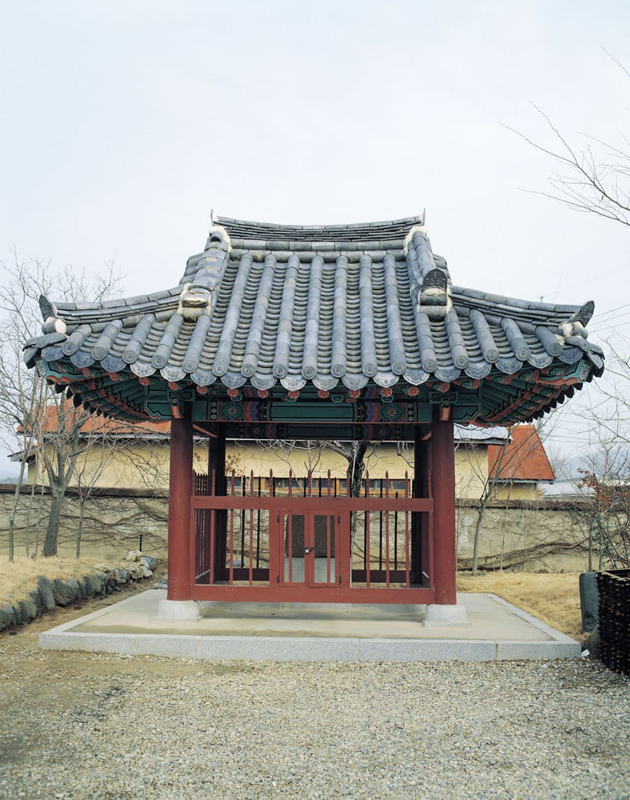 포항 냉수리 신라비 — 포항 냉수리 신라비 전경