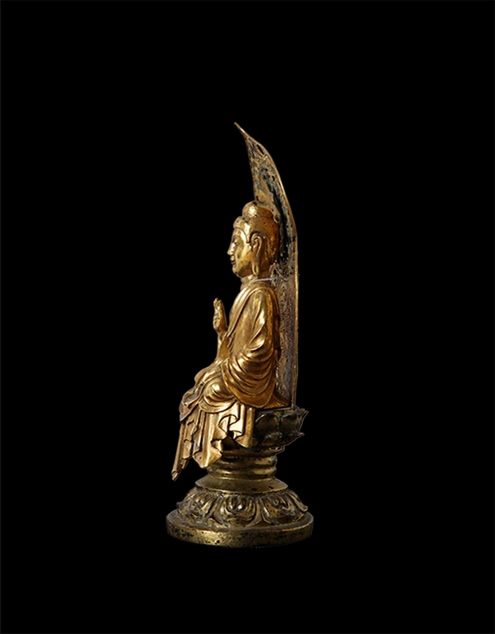 경주 구황동 금제여래좌상 — 국보_경주 구황동 금제여래좌상(2014년 국보 동산 앱사진)006