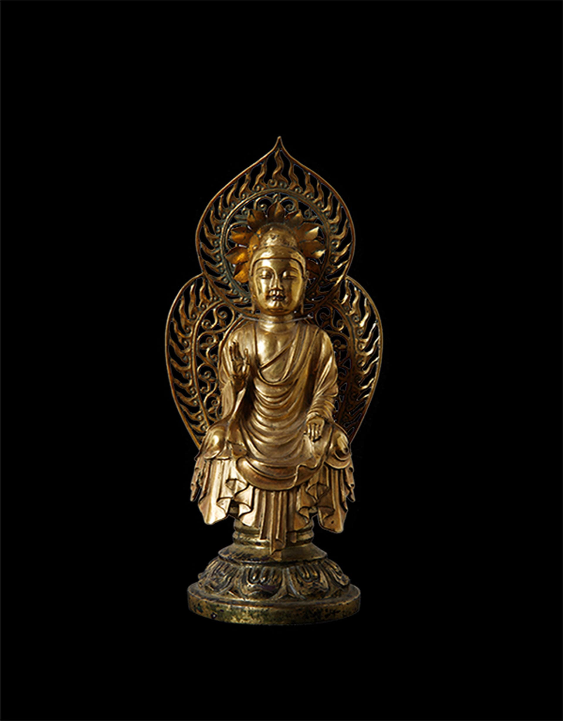 경주 구황동 금제여래좌상 — 국보_경주 구황동 금제여래좌상(2014년 국보 동산 앱사진)001