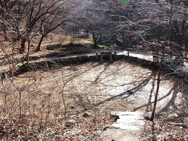 서울 부암동 백석동천 — 연못전경