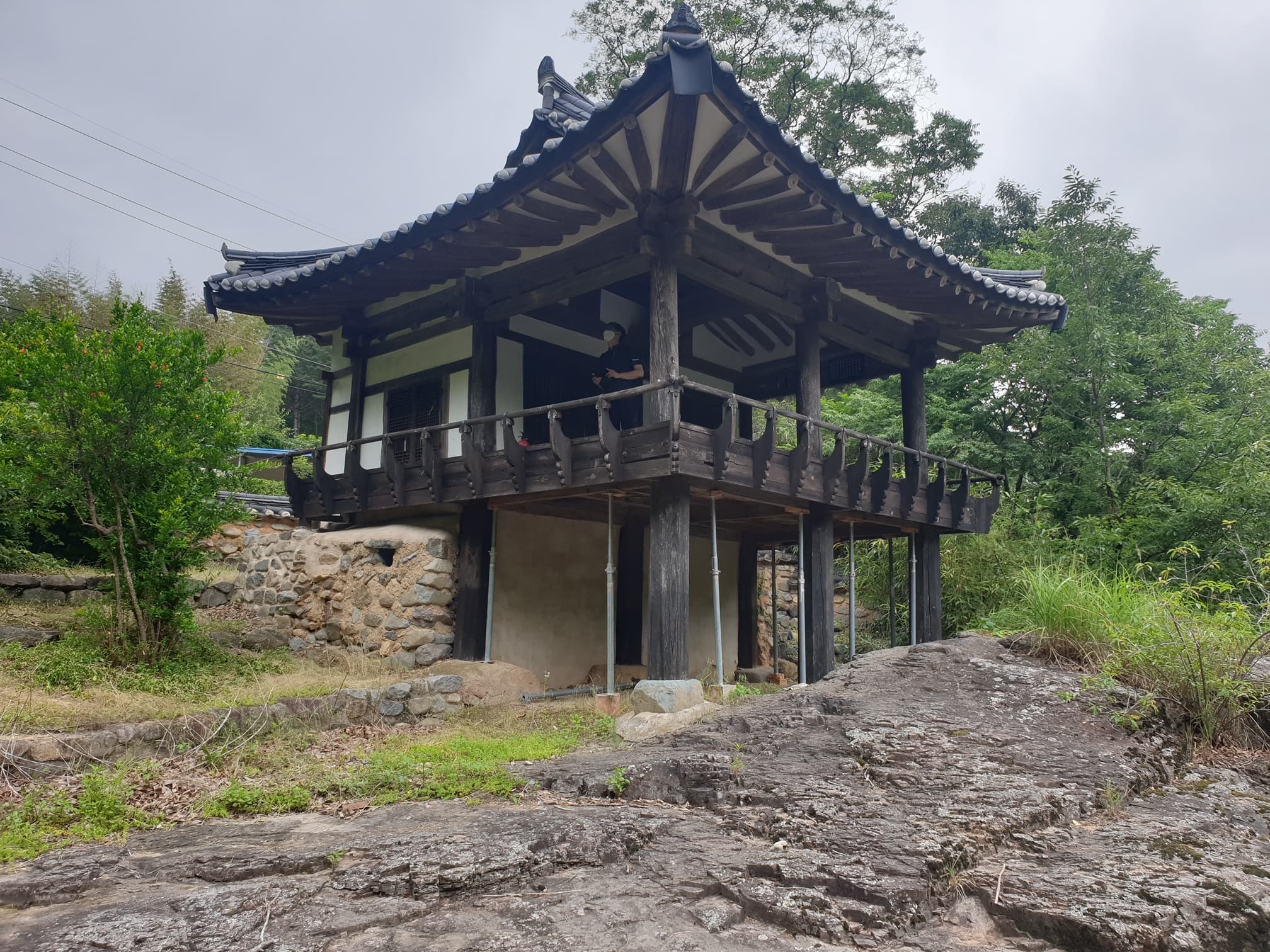 영덕 옥계 침수정 일원 — 침수정 전경