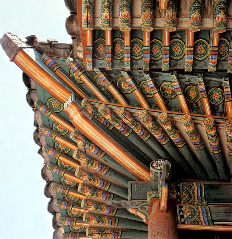 서울 동관왕묘 — 처마와귀공포