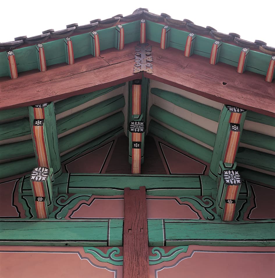 사직단 대문 — 사직단 대문 박공 부분