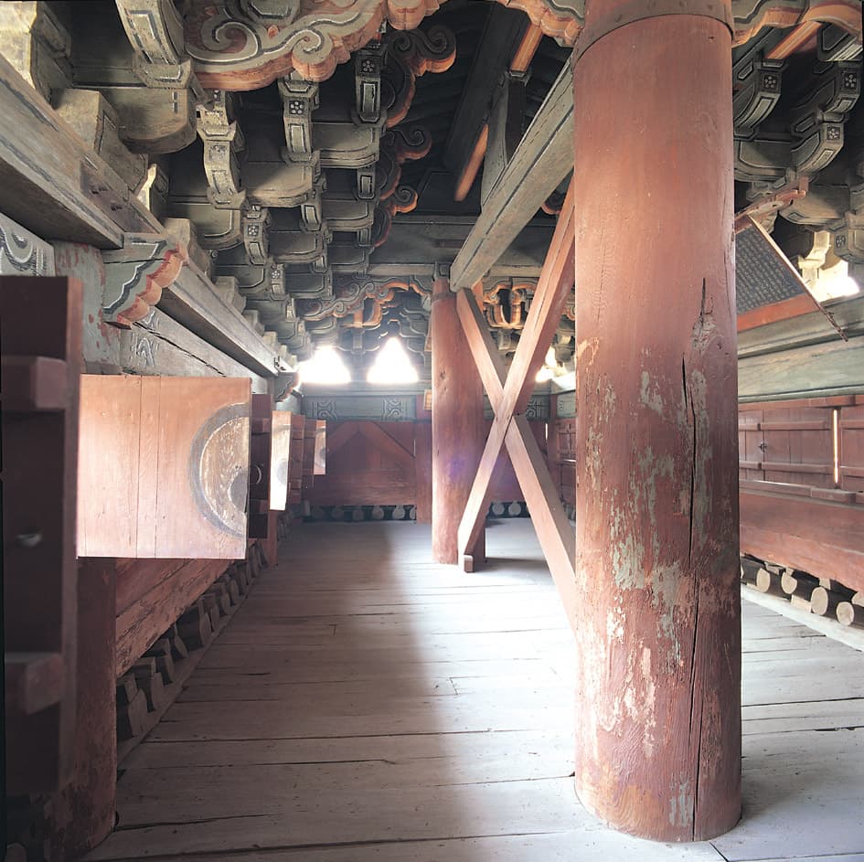 창경궁 홍화문 — 창경궁 홍화문 2층 내부