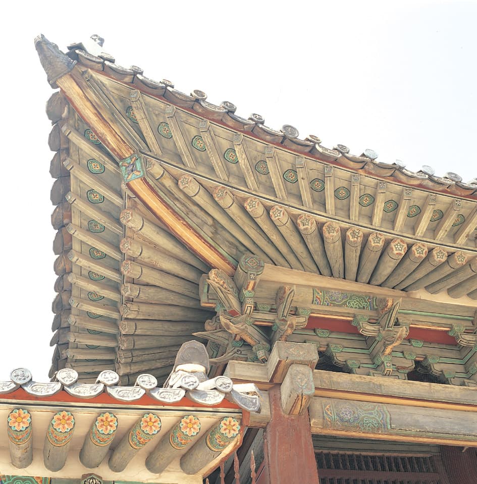 창경궁 명정문 및 행각 — 창경궁 명정문 처마와 공포