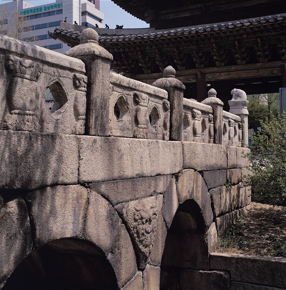 창경궁 옥천교 — 창경궁 옥천교 난간