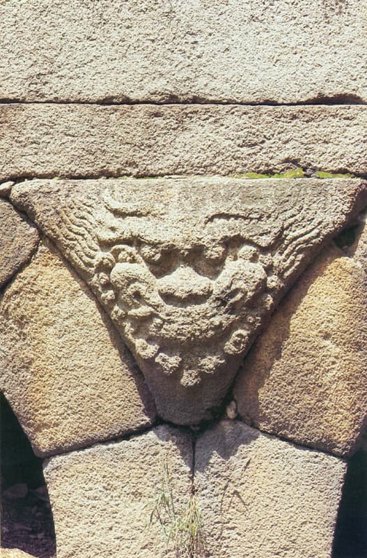 창경궁 옥천교 — 귀면상