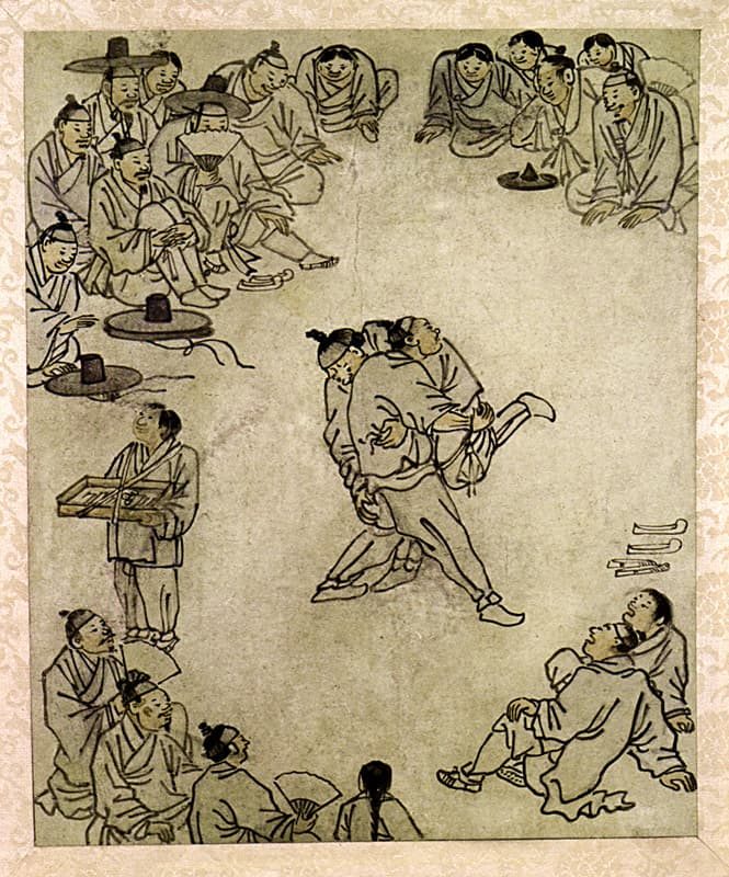 김홍도 필 풍속도 화첩 — 김홍도필 풍속도 화첩(金弘道筆 風俗圖 畵帖)