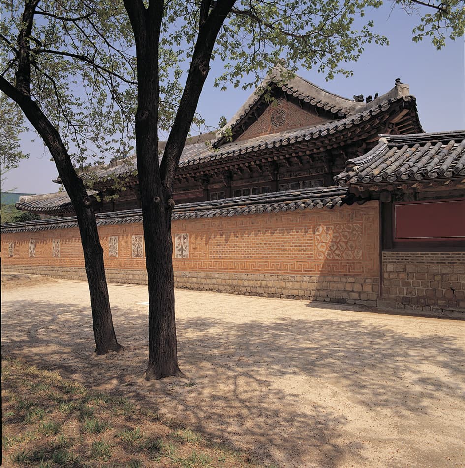 경복궁 자경전 — 경복궁 자경전 담장1