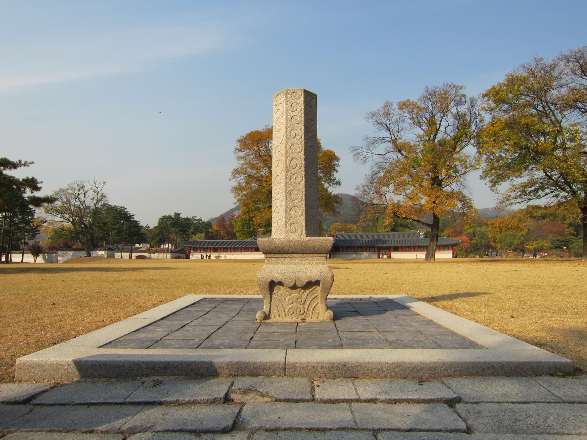 경복궁 풍기대 — 경복궁 풍기대(2011.10.31 촬영, 문화재청)