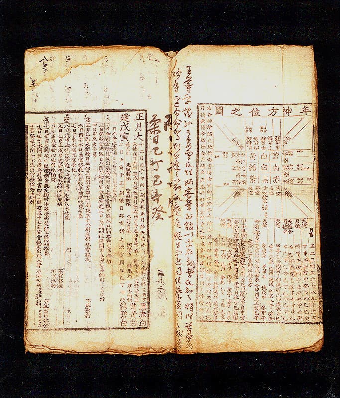 경진년대통력 — 권말