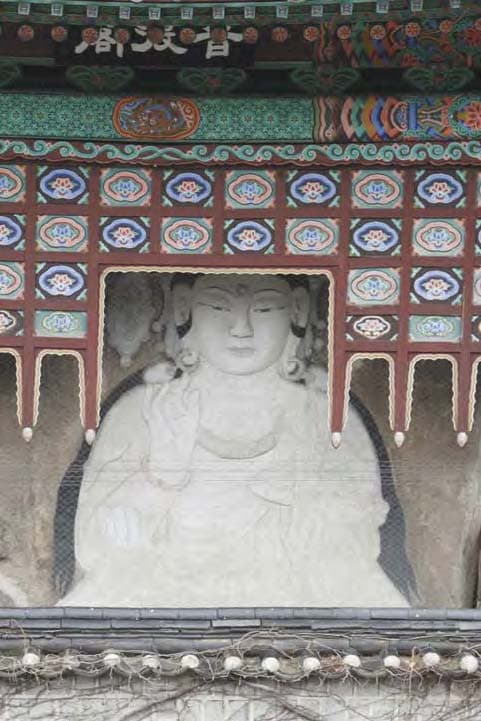 서울 옥천암 마애보살좌상 — 서울 옥천암 마애보살좌상