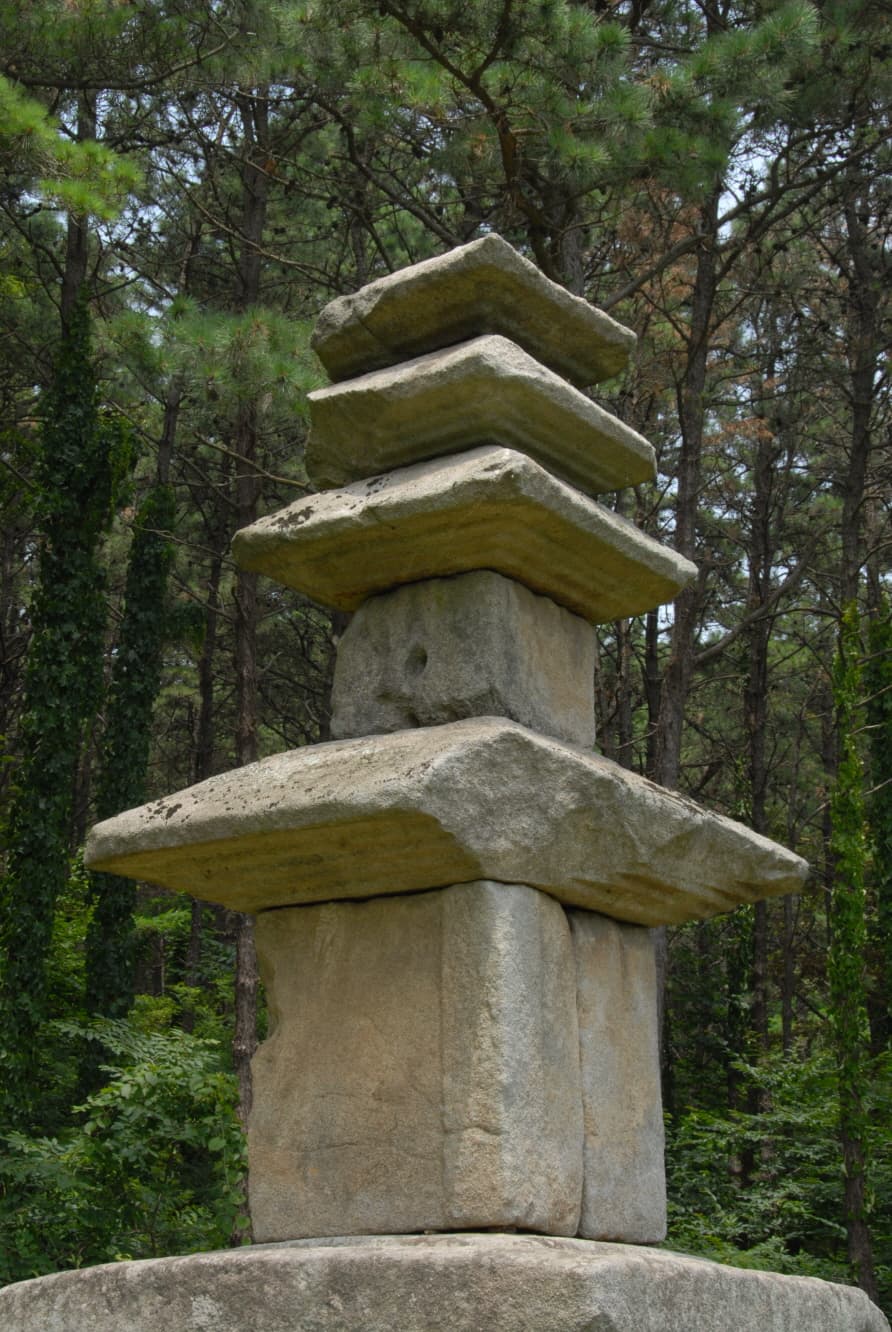강화 장정리 오층석탑 — 탑신과옥개석