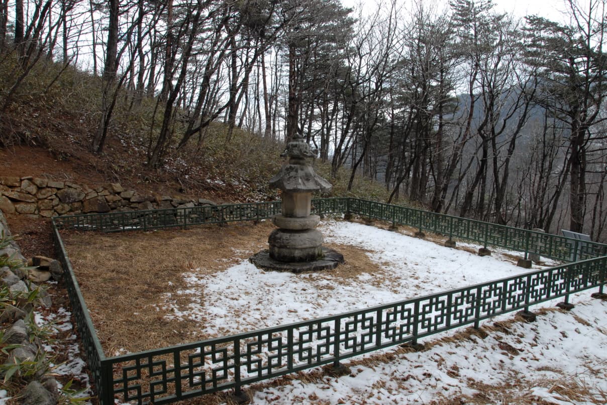 강릉 보현사 낭원대사탑 — 강릉 보현사 낭원대사탑(촬영:문화재청)