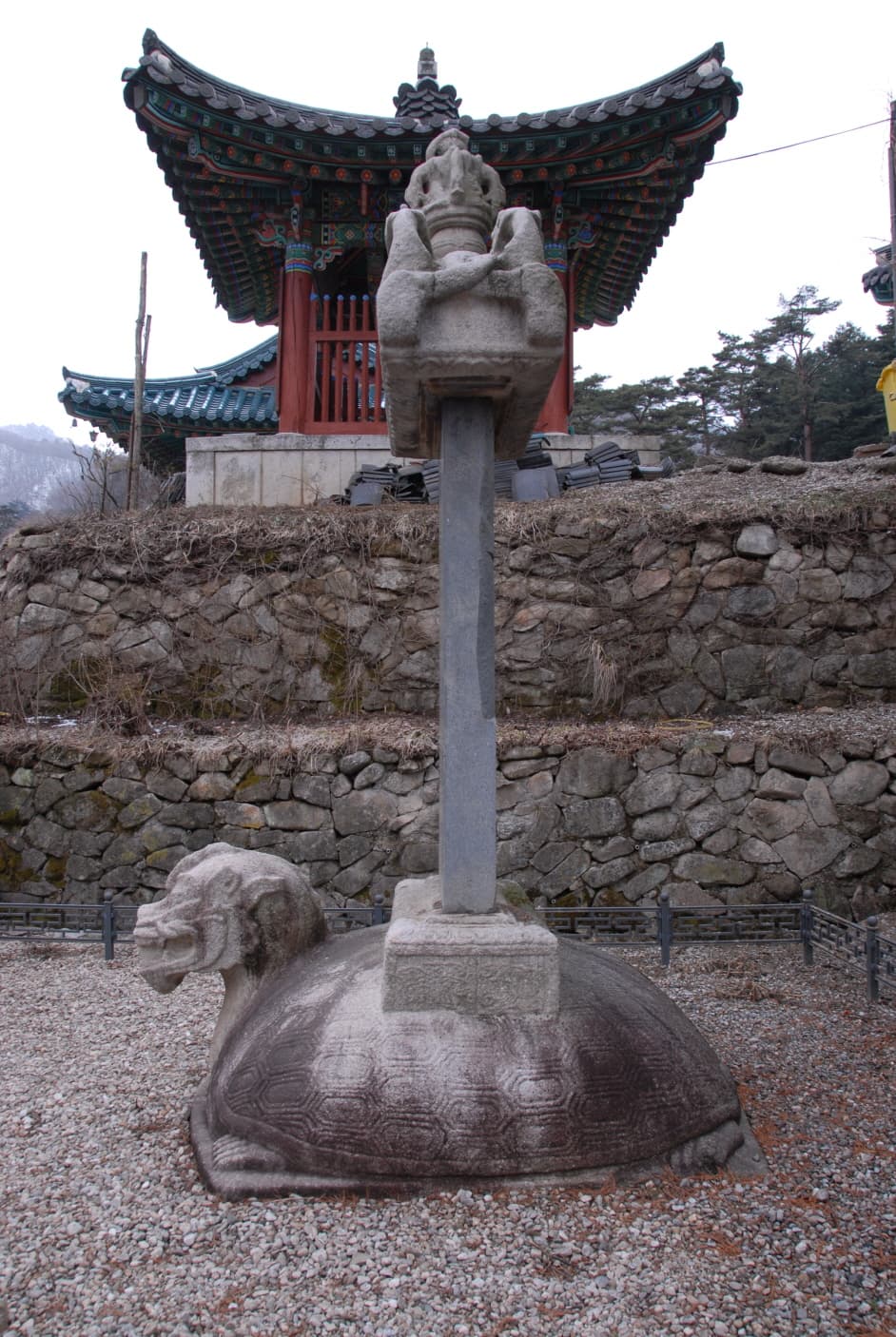 강릉 보현사 낭원대사탑비 — 강릉 보현사 낭원대사탑비(촬영:문화재청)