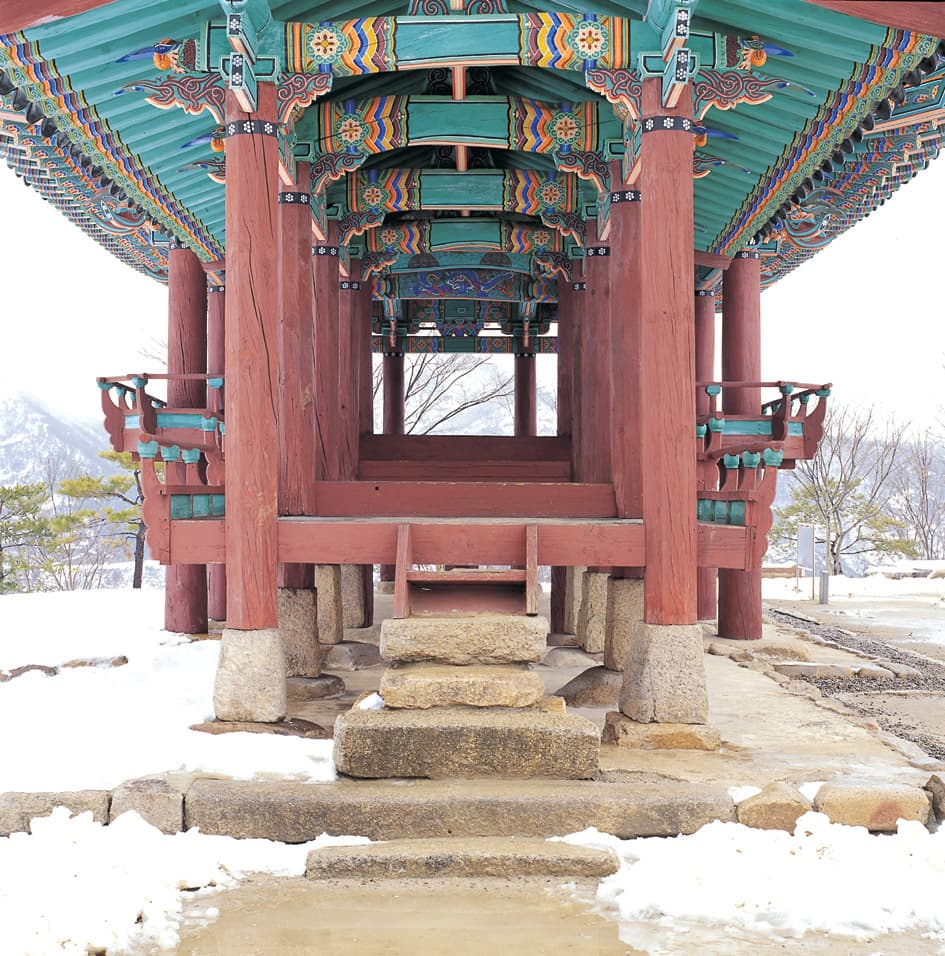 제천 청풍 한벽루 — 청풍 한벽루 익랑 내부