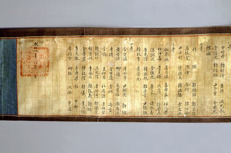 김길통 좌리공신교서 — 김길통 좌리공신교서(金吉通 佐理功臣敎書)