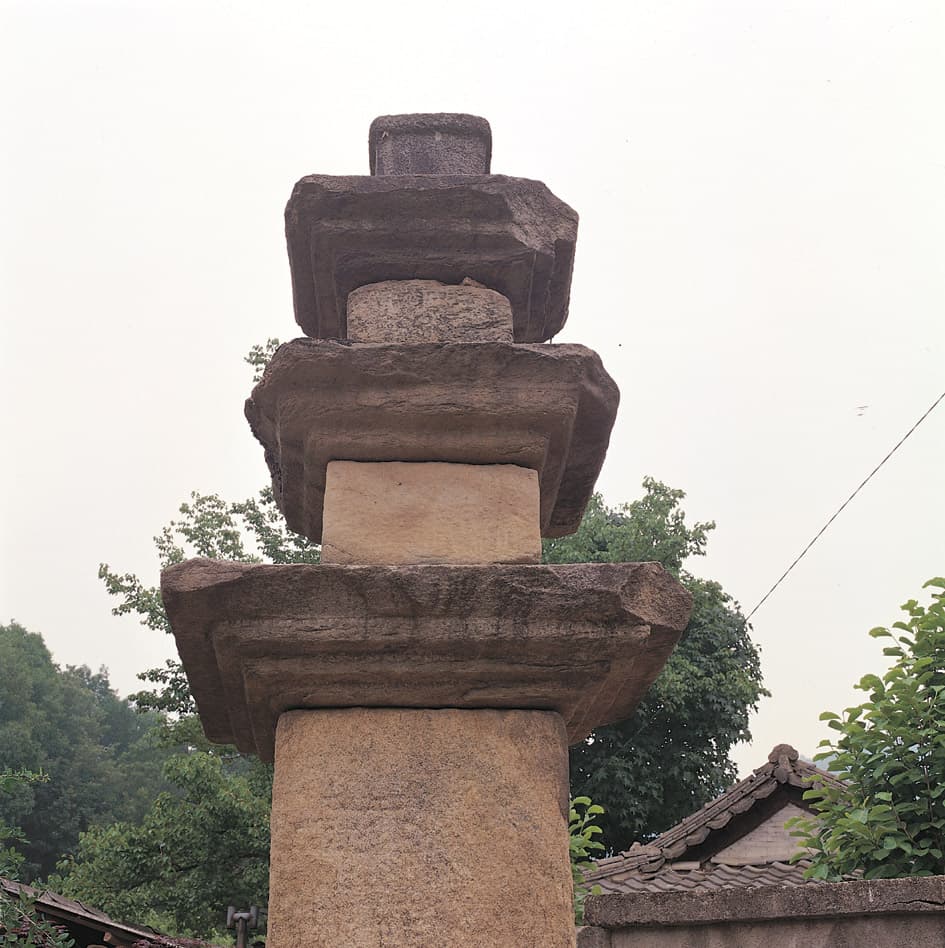 괴산 보안사 삼층석탑 — 탑신부
