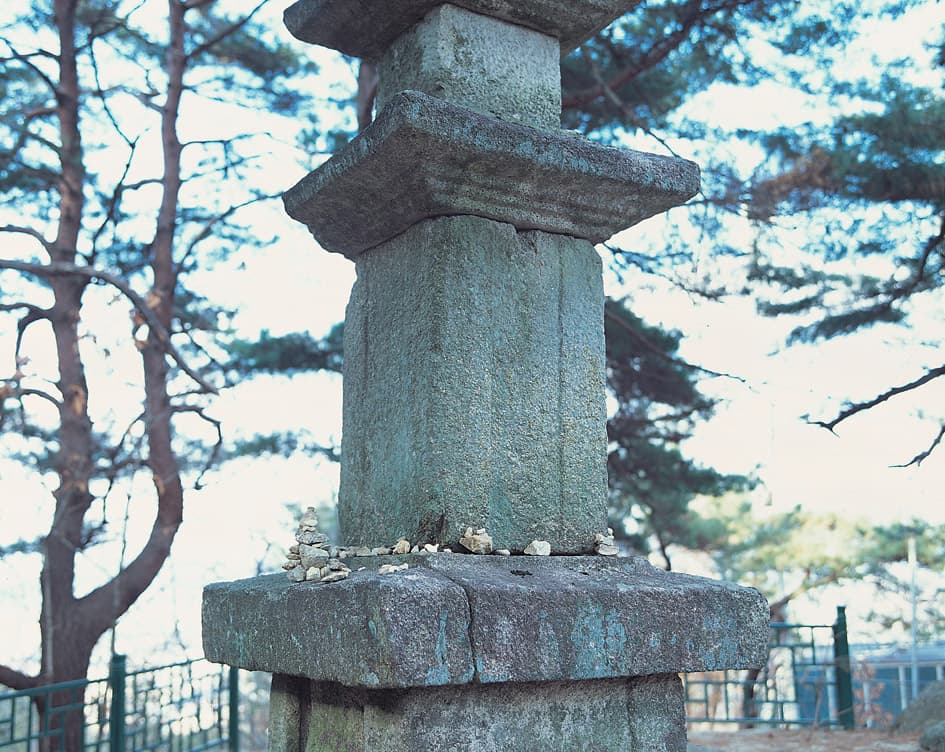 옥천 용암사 동·서 삼층석탑 — 동탑 1층 탑신
