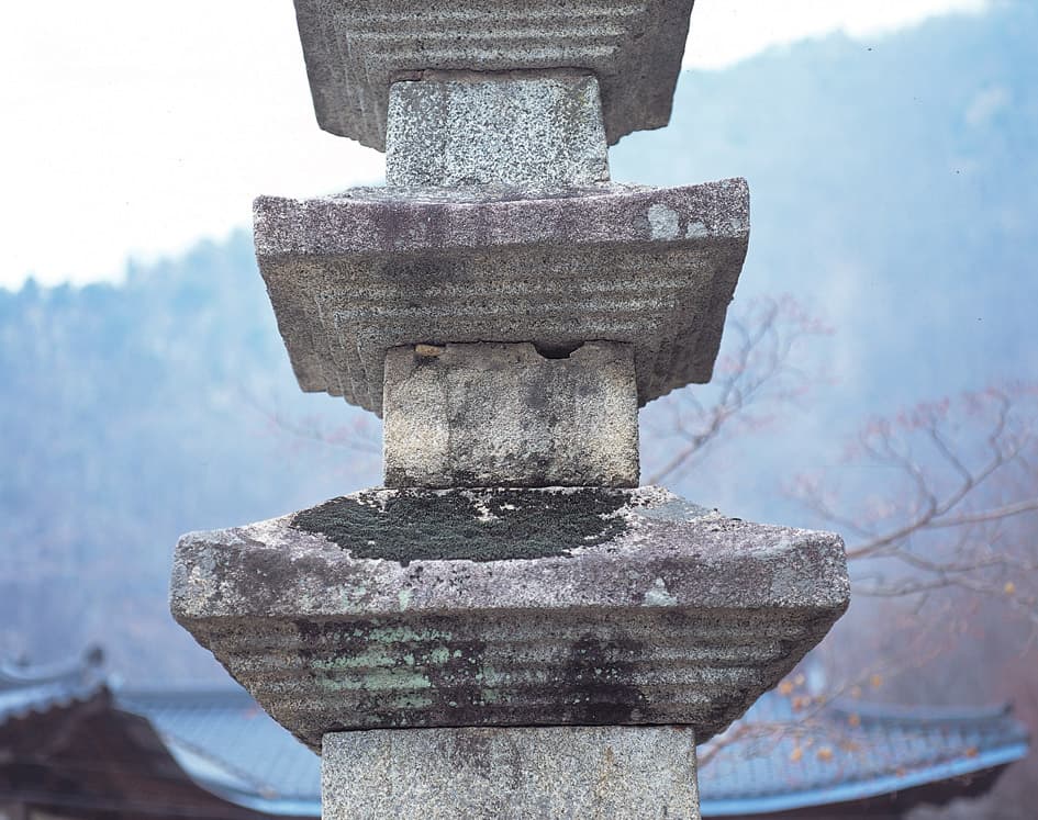 영동 반야사 삼층석탑 — 석탑 탑신부