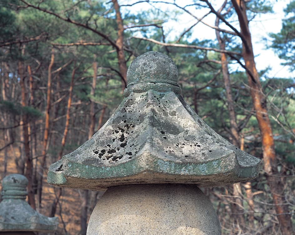 보은 법주사 복천암 수암화상탑 — 탑 옥개석과 상륜부