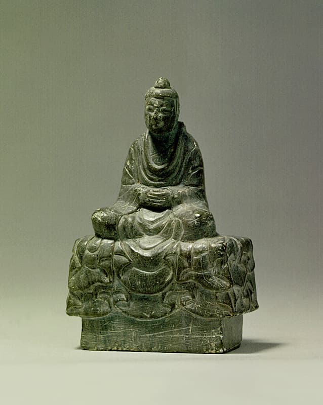 부여 군수리 석조여래좌상 — 부여 군수리 석조여래좌상(扶餘 軍守里 石造如來坐像)