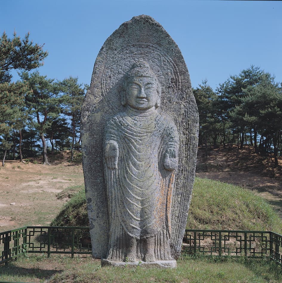 나주 철천리 석조여래입상 — 나주 철천리 석조여래입상