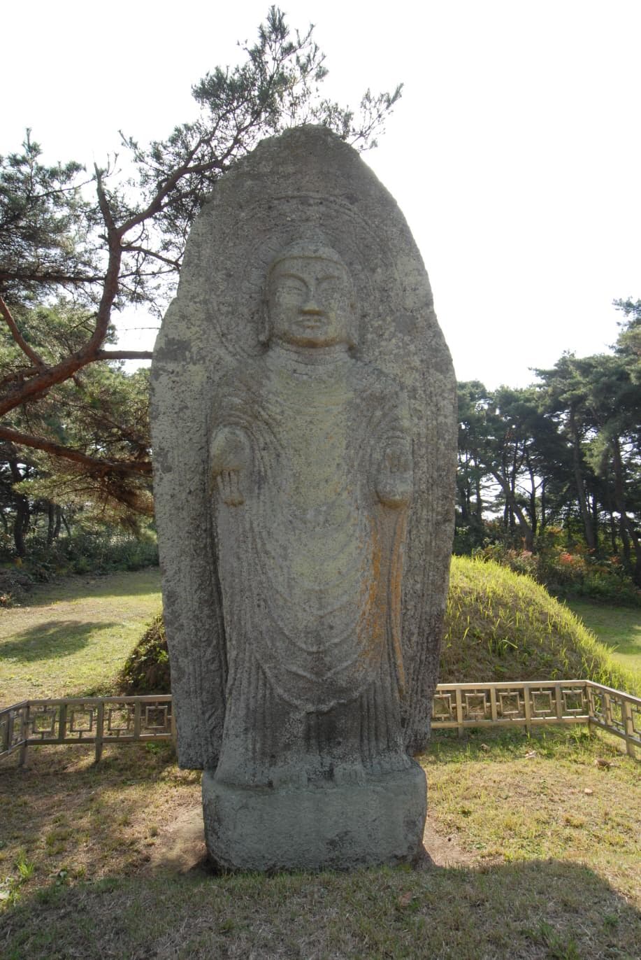 나주 철천리 석조여래입상 — 나주 철천리 석조여래입상