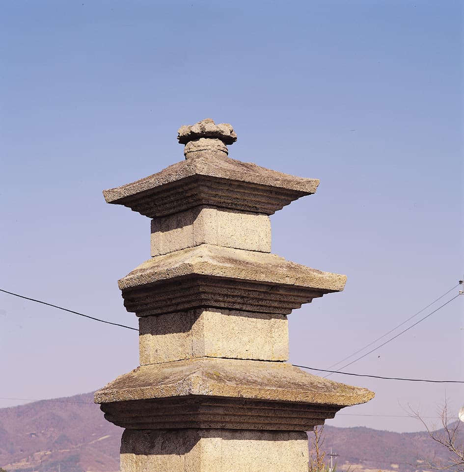 보성 우천리 삼층석탑 — 탑신 및 상륜부