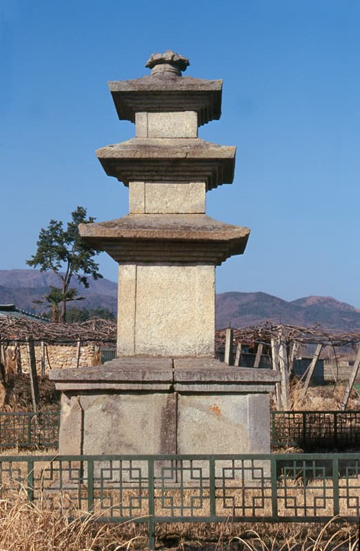 보성 우천리 삼층석탑 — 보성우천리삼층석탑