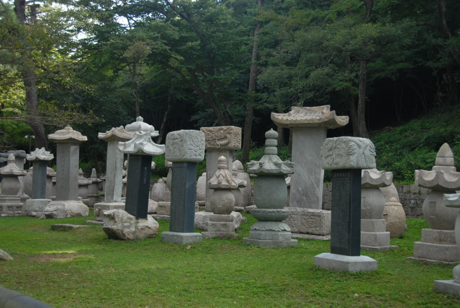 해남 대흥사 서산대사탑 — 대흥사부도군전경