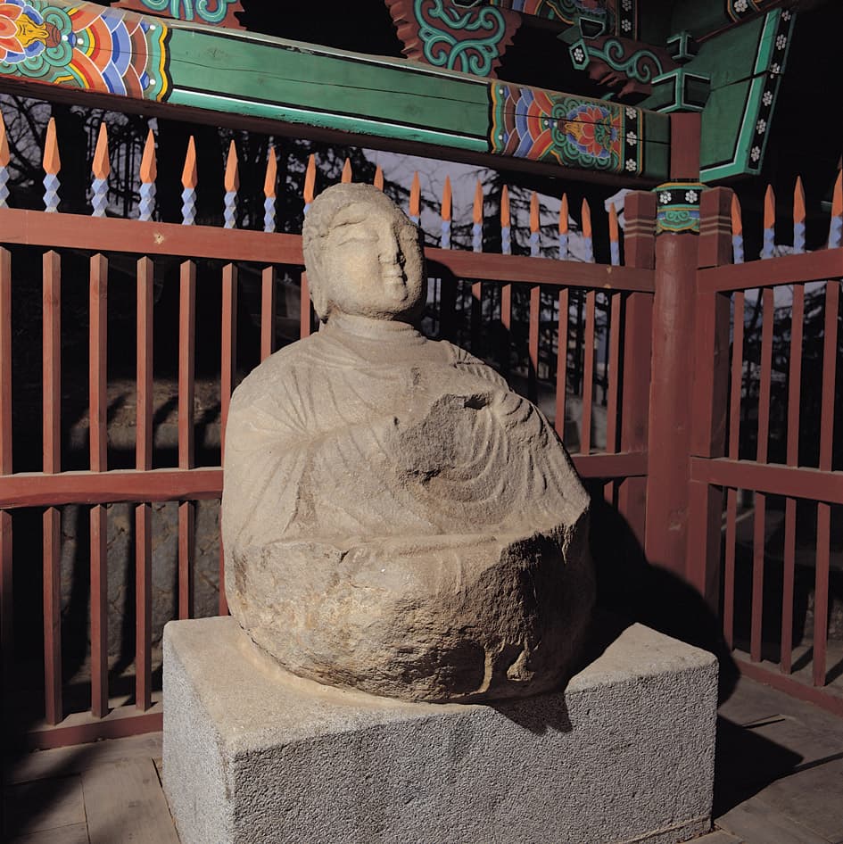 상주 복용동 석조여래좌상 — 상주 복용동 석조여래좌상