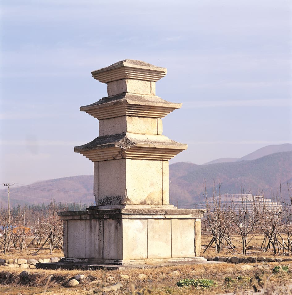경주 천군동 동·서 삼층석탑 — 동탑