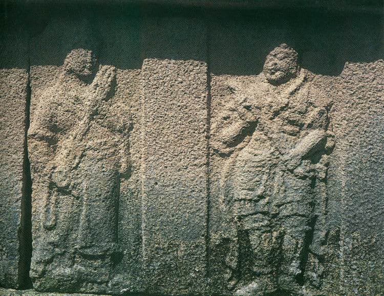 의성 관덕리 삼층석탑 — 사천왕상