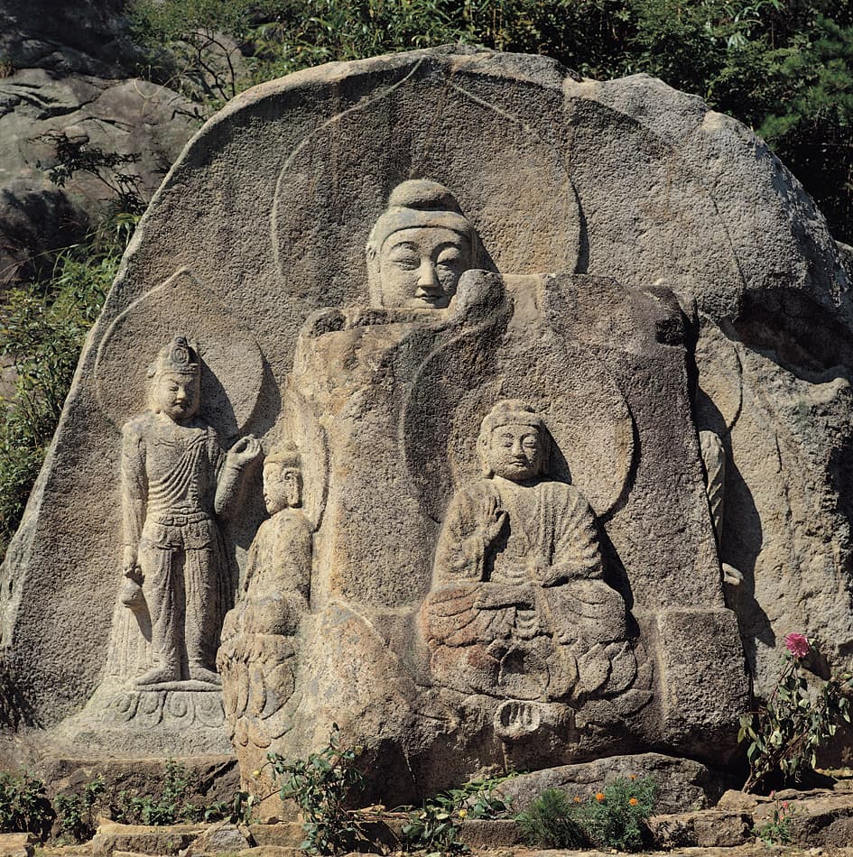 경주남산칠불암마애석불 — 경주 남산칠불암마애석불